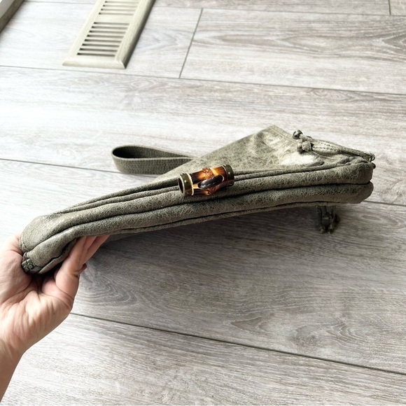 Matt & Nat Distressed Vegan Leather Messenger Bag - Picture 6 of 13